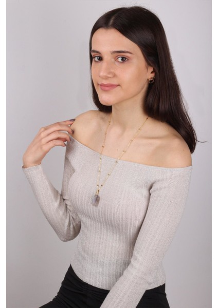 Akik Taşı Kadın Kolye - 200180 modelleri