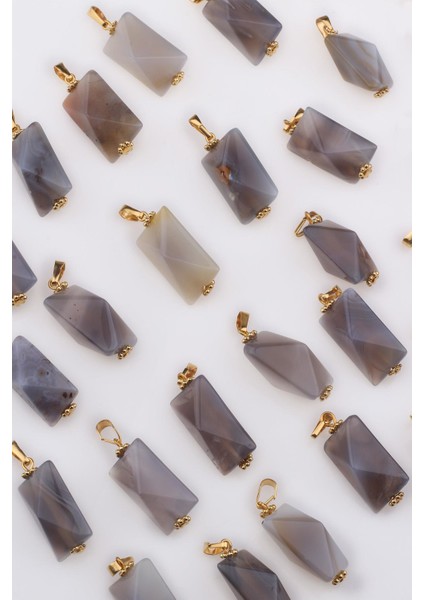 Akik Taşı Kadın Kolye - 200180 fırsatları