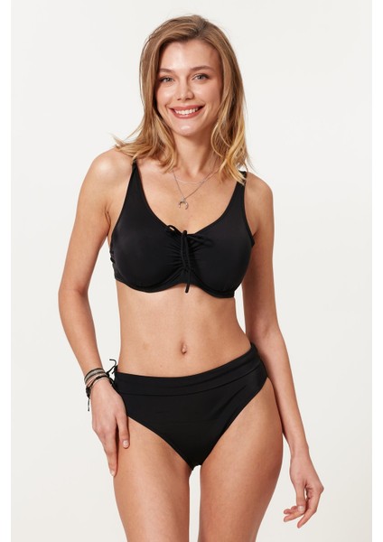 Balenli Önden Kanallı Bikini 217362