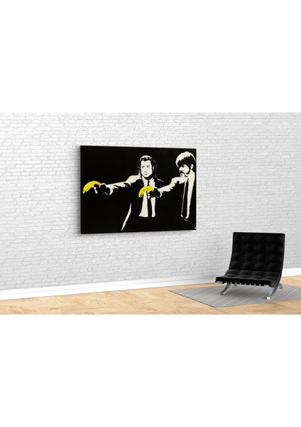 Banksy - Pulp Fiction Kanvas Tablo fiyatları