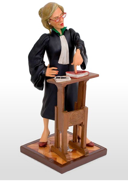 Lady Lawyer - Guillermo Forchino