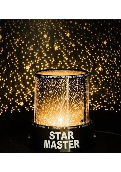 Star Master Gece Lambası Yeni Moda Renkli Yıldızlar Sky LED Gece Işığı