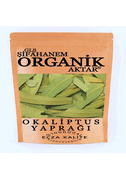 GLŞ Şifahanem Organik Aktar Okaliptus Yaprağı 100 gr  Çayı Otu Bitkisi