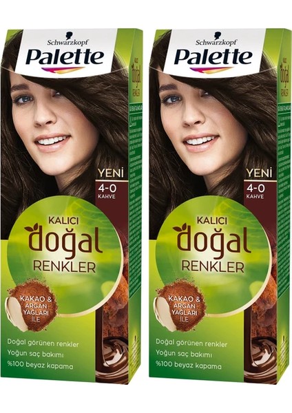 Naturals Colors Saç Boyası 2 Li 4.0 Kahve