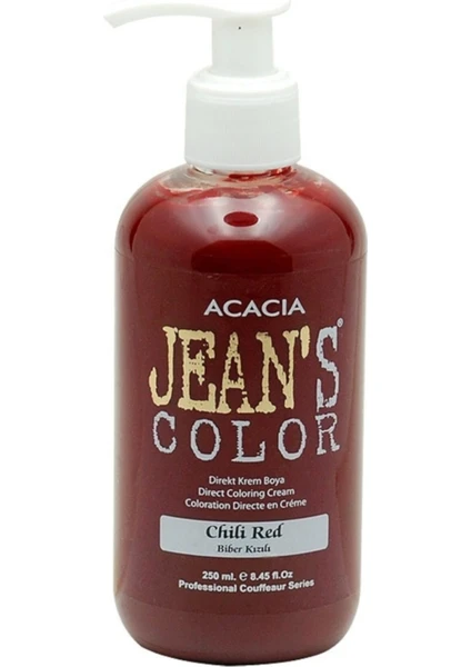 Acacia Jean's Color Saç Boyası Chili Red