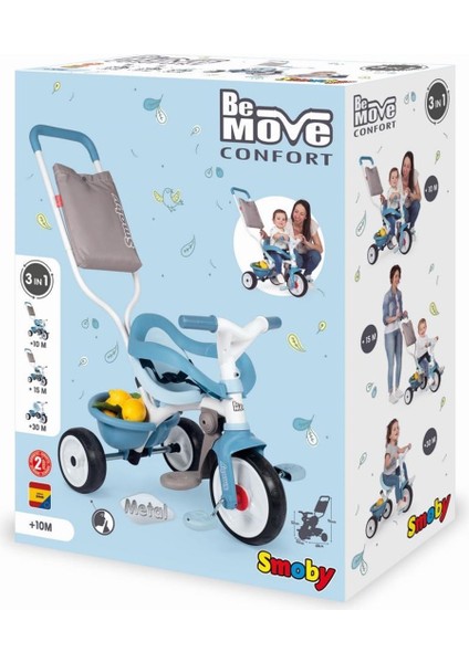 Be Move Comfort 3'ü1 Arada Bisiklet - Mavi740414