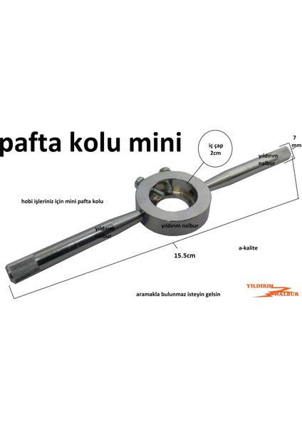 Mini Pafta Kolu 2cm Hobi Pafta Kolu Diş Açma Kolu fiyatları