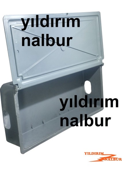 Su Sayacı Panosu Su Saati Kutusu Tekli Model Plastik
