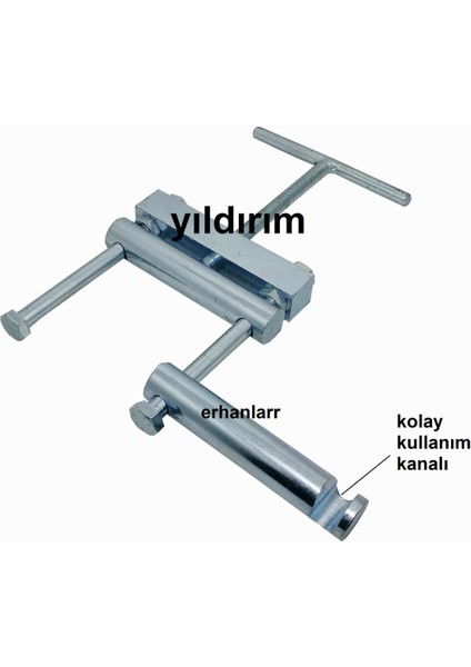 Boru Boğma Mengene Aparatı Kangal Boru Plastik Boru Boru Kısma Su Kesme modelleri