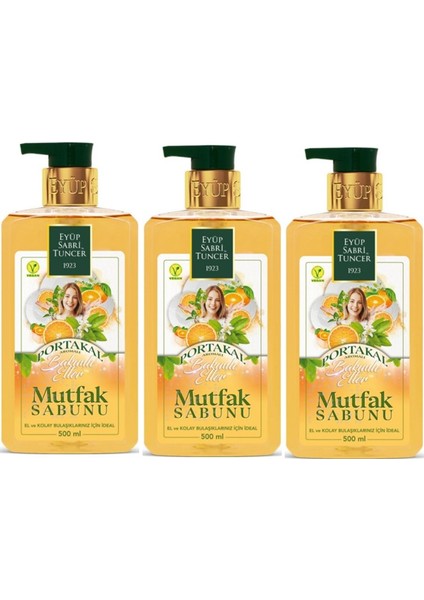 Mutfak Sabun 500 ml Portakal x 3 Adet