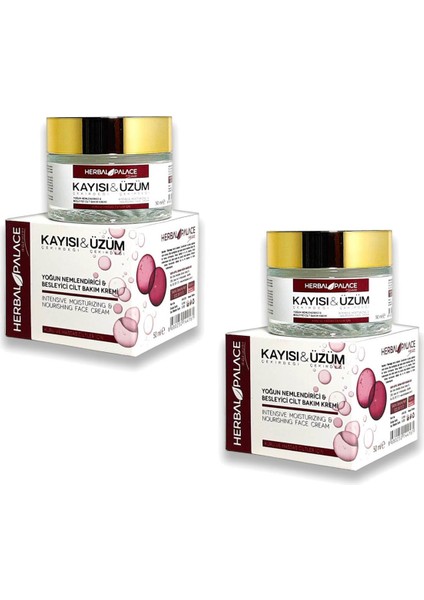 Kayısı&üzüm Çekirdeği Kremi 2 x 50 ml