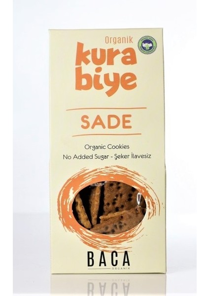 Baca Organik Sade Kurabiye 100 gr