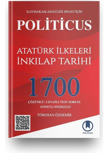 Politicus Yayınları Atatürk Ilkeleri Inkılap Tarihi Soru Bankası