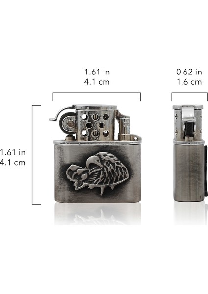 Zippo Şahin Tasarımlı Joker Çakmak
