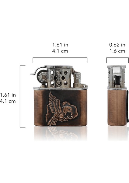 Zippo Kartal Tasarımlı Çakmak Joker Çakmak