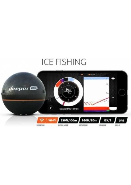 Smart Sonar Pro+ Balık Bulucu Radar