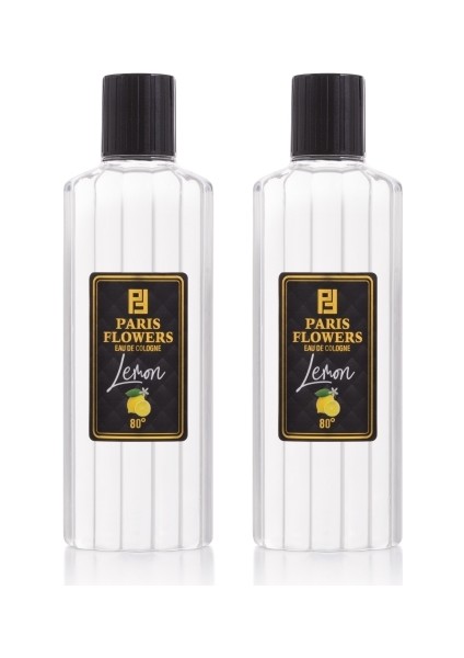 Limon Kolonyası 2 Adet 200 ml (Pet Şişe)
