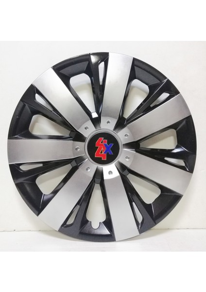 4x4 Jant Kapağı Çelik Görünüm 15 Inç + 4'lü Amblem
