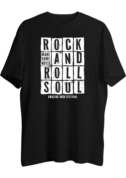 Rock And Roll Soul Tişört