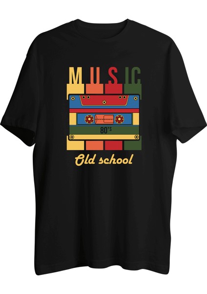 Music Old School Tişört