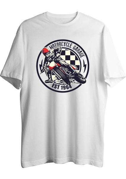 Motorcycle Garage Tişört