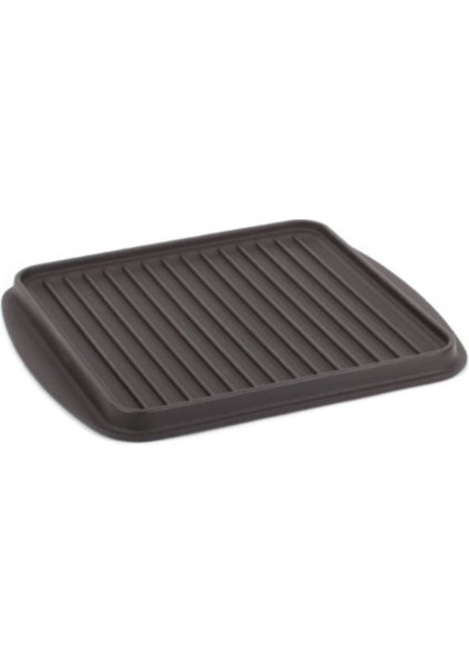 25*26 Küçük Grill Izgara Mat Emayeli Mat Siyah