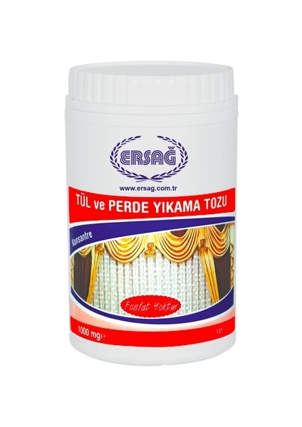 Tül ve Perde Yıkama Tozu 1 kg