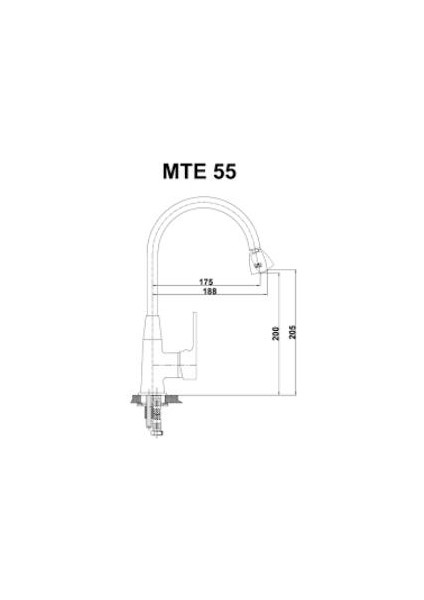 Solus 8 Parça Krom Armatür Musluk Batarya Banyo Seti MTE55-MBB55-MLB55-DST19-3-FKM01