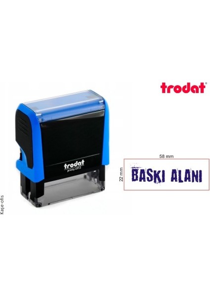 4913 Kaşe Kişiye Özel Şirket ve Ünvan Kaşesi