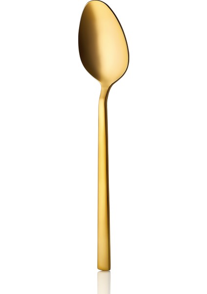 Klas Titanyum Mat Gold 12 Adet Yemek Kaşığı 18/10 Paslanmaz Çelik 3 mm