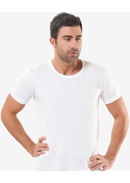 Underwear 5'li Erkek Bisiklet Yaka Fanila