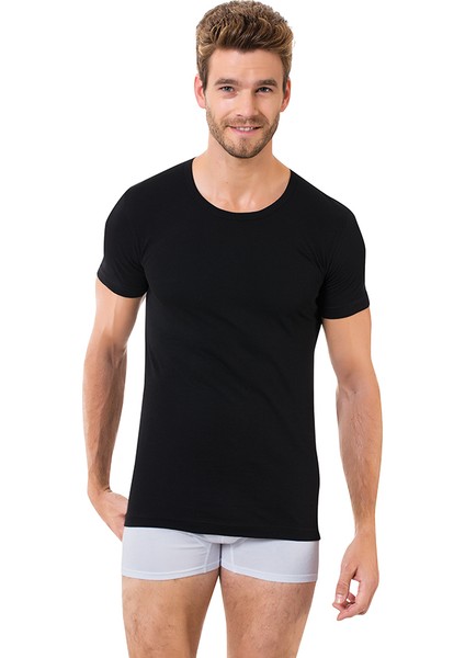 Underwear 5'li Erkek Bisiklet Yaka Fanila