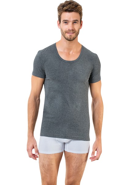 Underwear 5'li Erkek Açık Yaka Fanila
