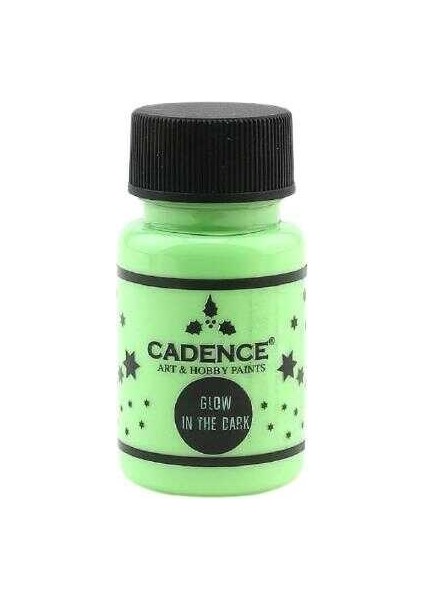 Karanlıkta Parlayan Boya Glow In The Dark 581 Yeşil 50 ml