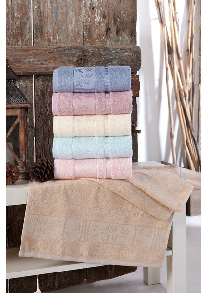 50 x 90 cm. 6 Adet Bambu El Havlusu