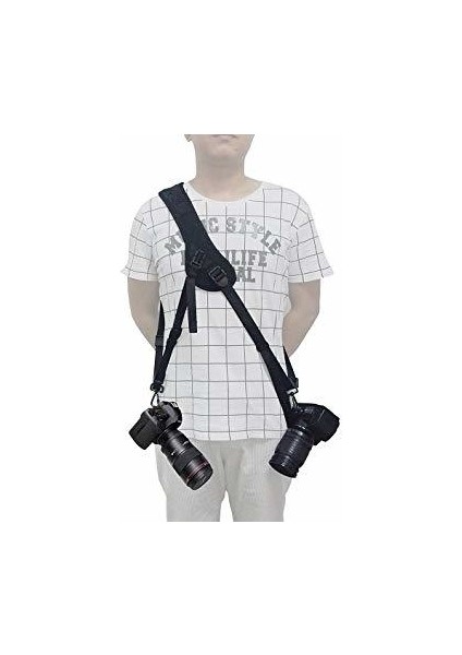 Photo Camera Strap Double