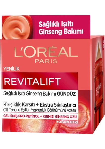 L'Oréal Paris Loreal Paris Revitalift Ginseng Bakımı Gündüz Kremi