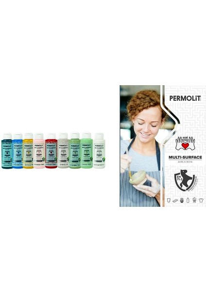 Multi - Surface Akrilik Hobi Boyası 120 ml 02140 - Yosun