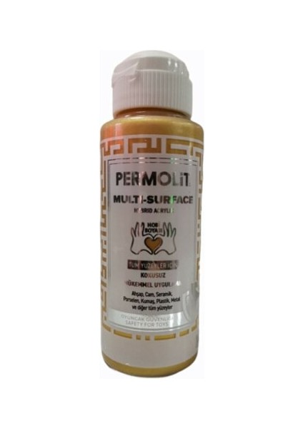 Multi - Surface Akrilik Hobi Boyası 120 ml 02173 - Metalik Altın