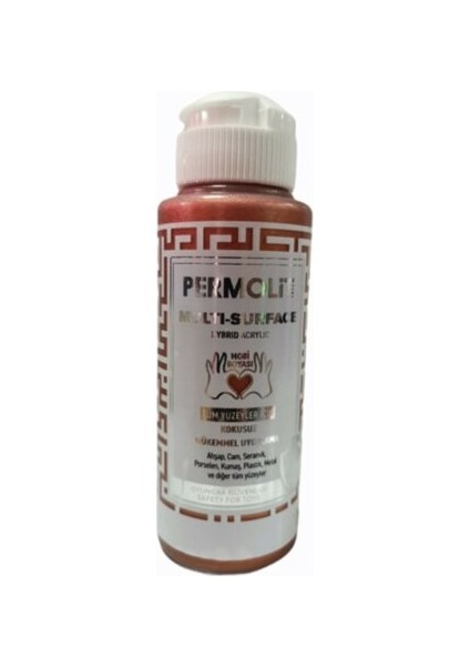 Multi - Surface Akrilik Hobi Boyası 120 ml 02174 - Metalik Bakır
