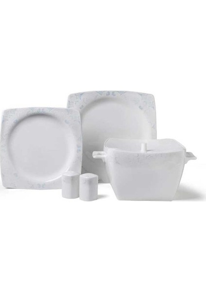 A8436 Bone Sel 60 Parça Yemek Takımı