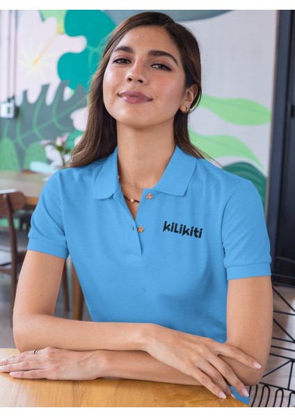 Kız Çocuk Spor Polo Yaka T-Shirt