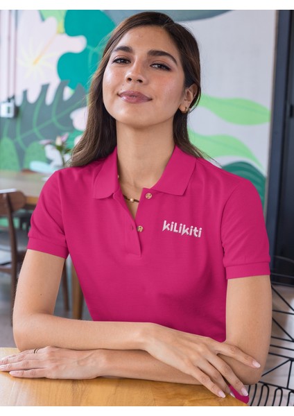 Kız Çocuk Spor Polo Yaka T-Shirt