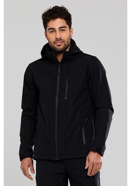 Sagwon Softshell Erkek Mont Siyah 2ASSAG01001