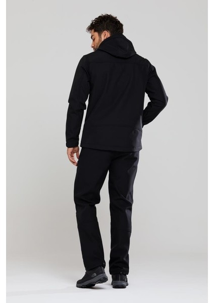 Sagwon Softshell Erkek Mont Siyah 2ASSAG01001