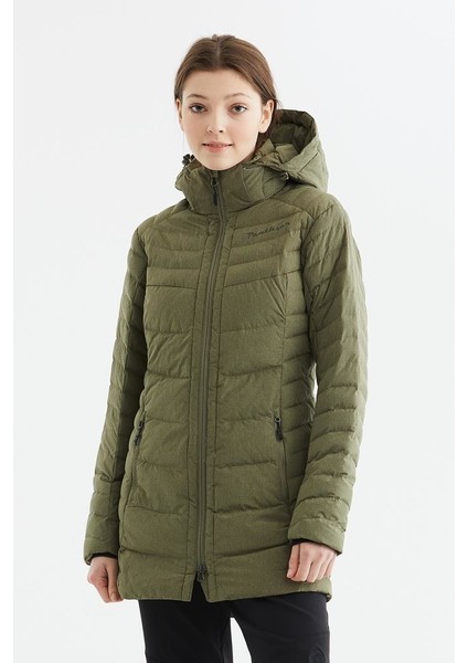 Selenga Jacket Women Olive Melange