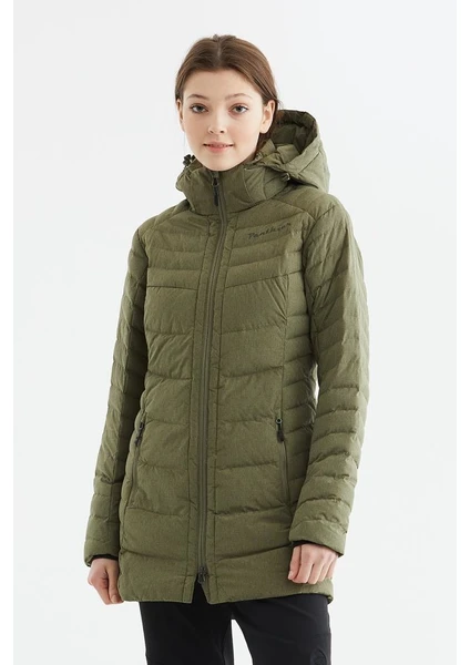 Selenga Jacket Women Olive Melange