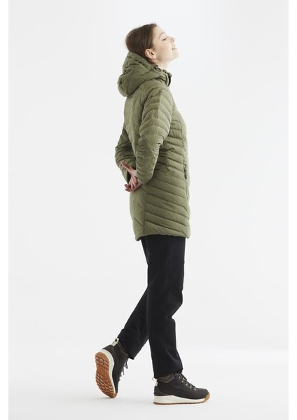 Selenga Jacket Women Olive Melange