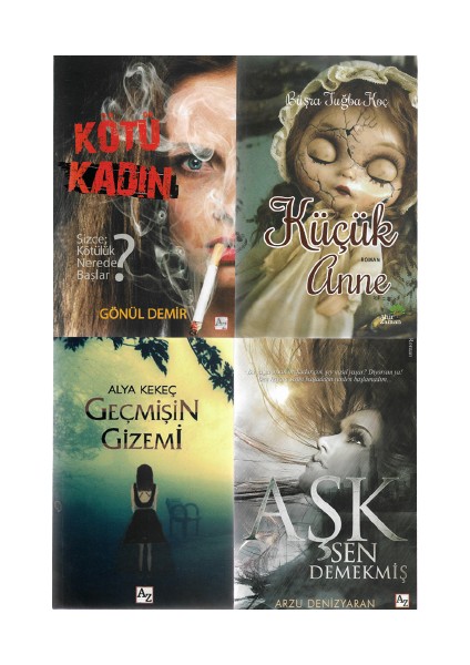 Az Kitap Ödüllü Romanlar Seti - 4 Kitap