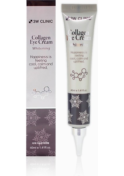 Göz Altı Aydınlatıcı ve Kırışıklık Karşıtı Collagen Göz Kapağı ve Göz Çevresi Kremi 40 ml